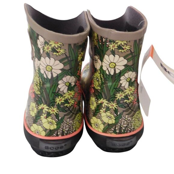 Bogs Outdoor Boots Womens Ankle Patch Floral Print 73188 Gardening Chores  Sz 11 - Picture 6 of 8